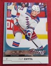 2017-18 Upper Deck Young Guns No.227 Filip Chytil New-York Rangers