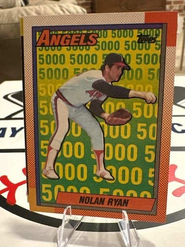 Nolan Ryan 1990 Topps 5000 Strikeouts Angels #3! 2 Card Min! See Desc!