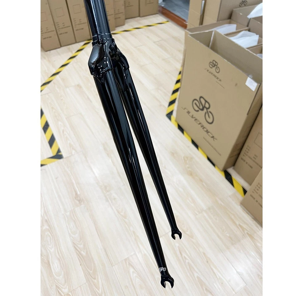 Chromoly 4130 Road Bike Rigid Fork  700C x 25.4mm 25C Caliper Brake Classic - Image 2 of 4