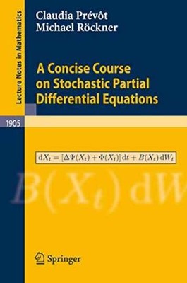 A Concise Course on - Paperback, by Prévôt Claudia; Röckner - Very Good