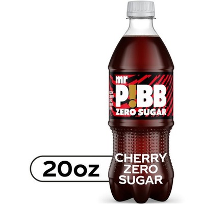 PIBB XTRA Zero Sugar Cherry Soda Pop   20 fl oz Bottles (Pack of 12) SAMEDAYSHIP