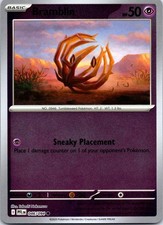 Bramblin 046/094 Common Phantasmal Flames Pokemon Reverse Holo NM