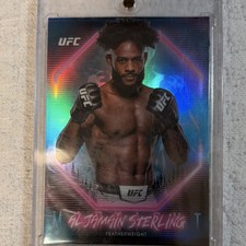 Topps 2025 Midnight UFC Aljamain Sterling #98 Base UFC 280 Trading Card