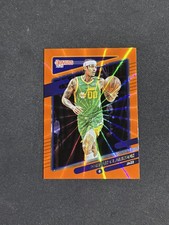 2021-22 Panini Donruss Jordan Clarkson Holo Orange Laser Card #128