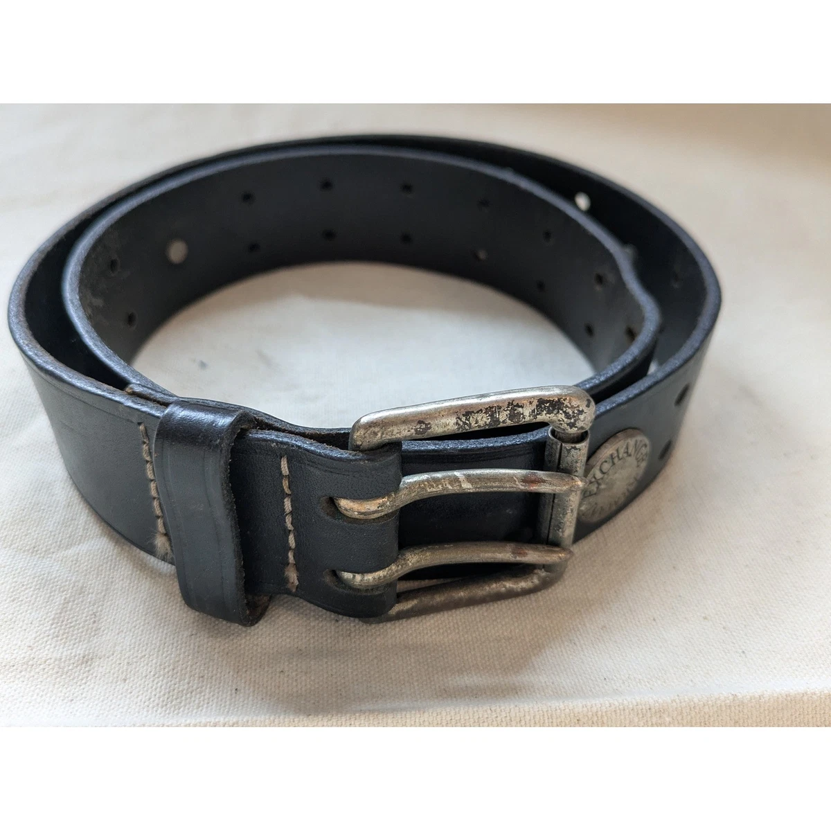 Armani Exchange Leather Black Belts for Men for sale | eBay