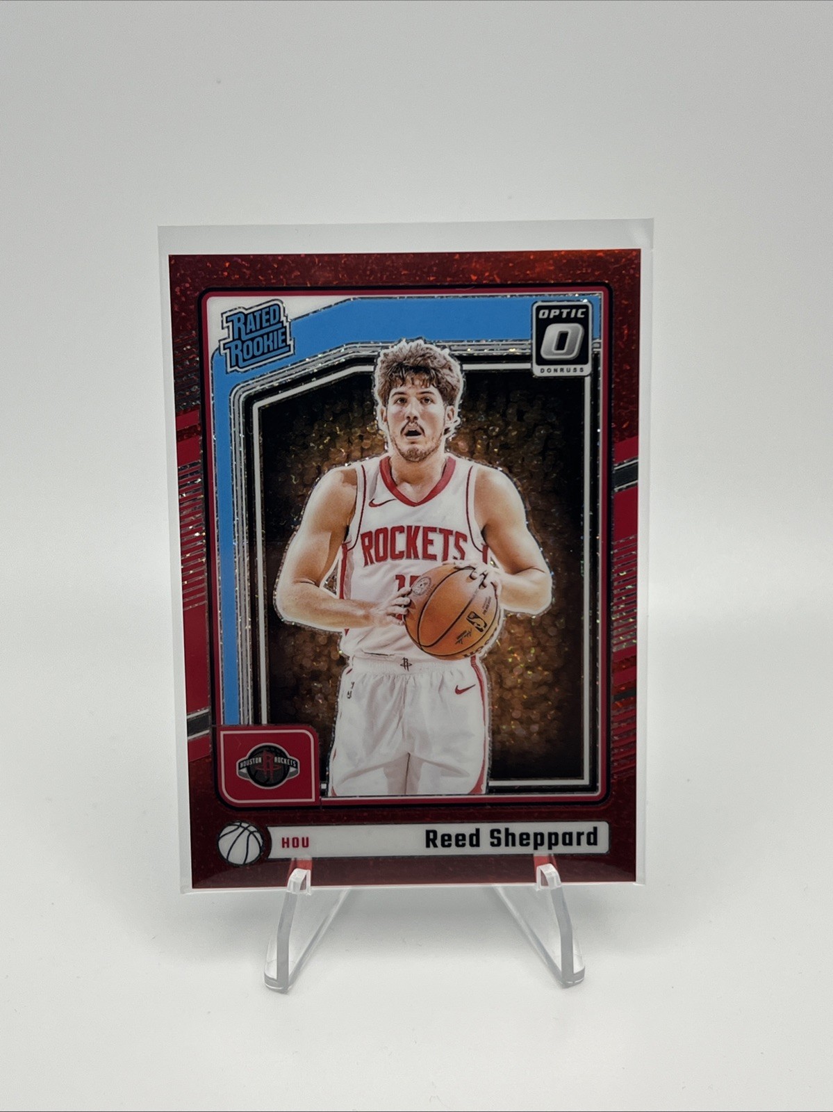 2024-25 Optic Reed Sheppard Red Glitter /75 #255