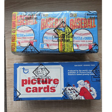 1983 Donruss Grocery Wax rack packs RARE & Topps vending box BBCE certified 