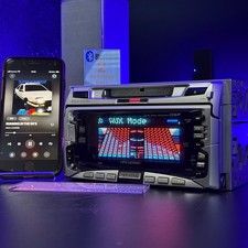 KENWOOD DPX-6100MD Car Audio 2DIN CD MD Player Added Bluetooth Tested JDM Stock