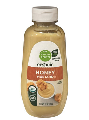 Simple Truth Organic Honey Mustard Salad Dressing USDA Organic Non-GMO 12 oz 