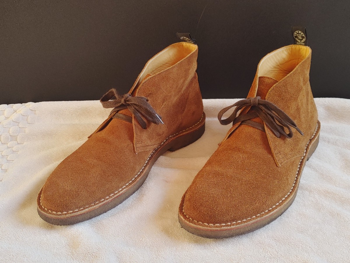 Todd Snyder NYC Nomad Chukka 10.5 tan brown suede ankle 