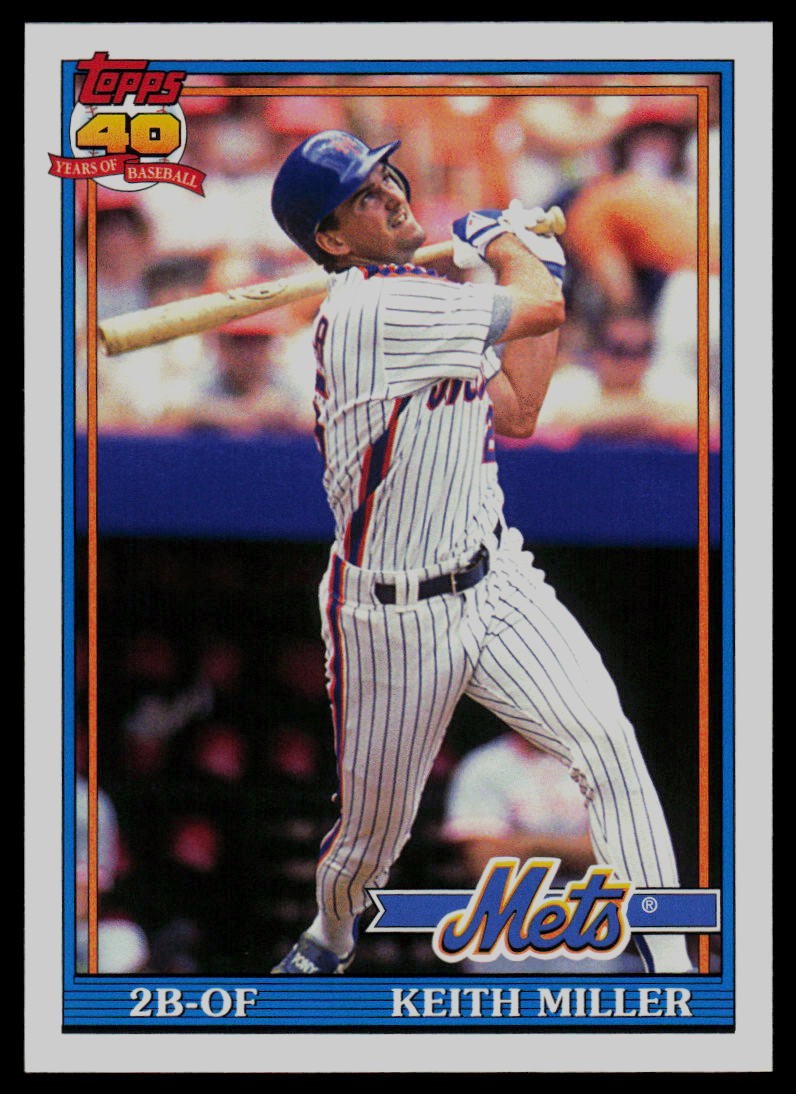 2013 Topps Archives #208 Keith Miller New York Mets