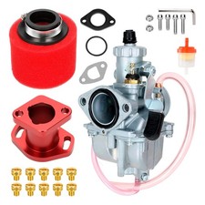 FVRITO VM22 Racing Performance Carburetor Carb for Predator 212cc 196cc A-Red