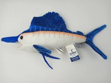 12 Inch Atlantic Blue Marlin Plush Fish Marina Pezvela