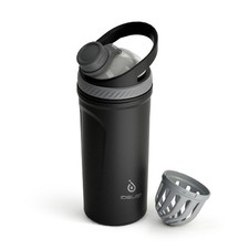 24oz Insulated Stainless Steel Protein Shaker Bottle with Silent Tritan Ball