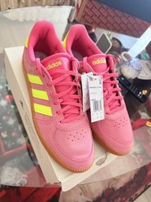 adidas Breaknet Sleek  size11 Pink Yellow Gum Men's Low Top Athletic Sneaker2024