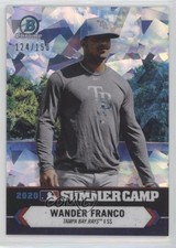 2021 Bowman Chrome 2020 Summer Camp Atomic Refractor 124/150 Wander Franco 0a0a