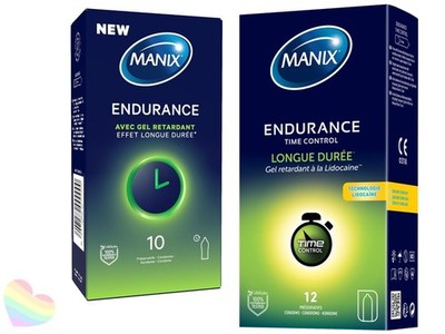   22 Manix Kondome Endurance TimeControl 53mm länger Condome