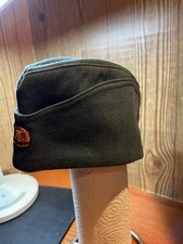 East Germany Military Cap and Beret with Badge Size Size 56 Cap 54 Beret
