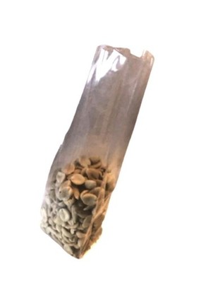 1000 x Polypropylen Block Bodenbeutel - transparent - 110x70x340 mm - neu & versiegelt sehr guter Zustand