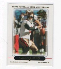 Topps 2005 Chris Simms #138 Buccaneers NFL Football Card Base Set Quarterback
