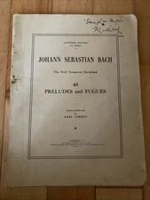 Johann Sebastian Bach The Well Tempered clavichord 48 Preludes And Fugues