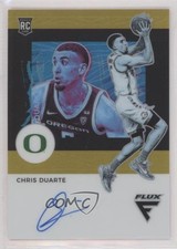 2021 Panini Chronicles Draft Picks Flux Rookie Gold 10/10 Chris Duarte Auto 07lk