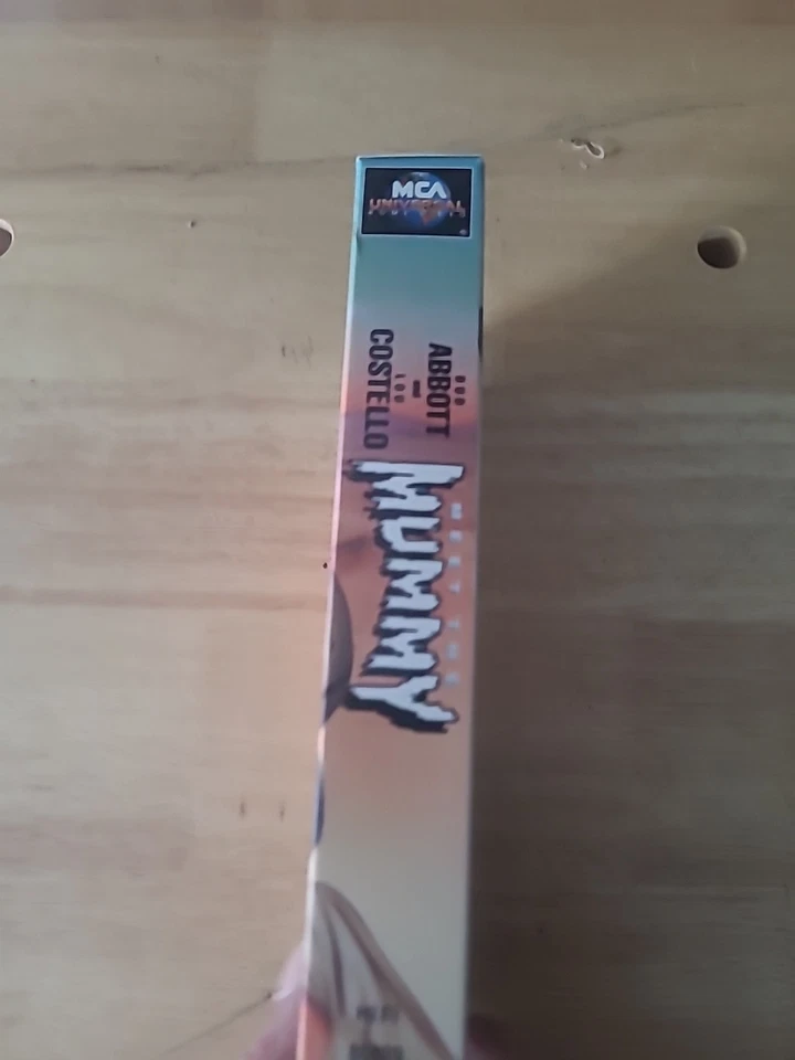 Abbott and Costello Meet the Mummy VHS 90s Universal Monsters - Image 4 of 4