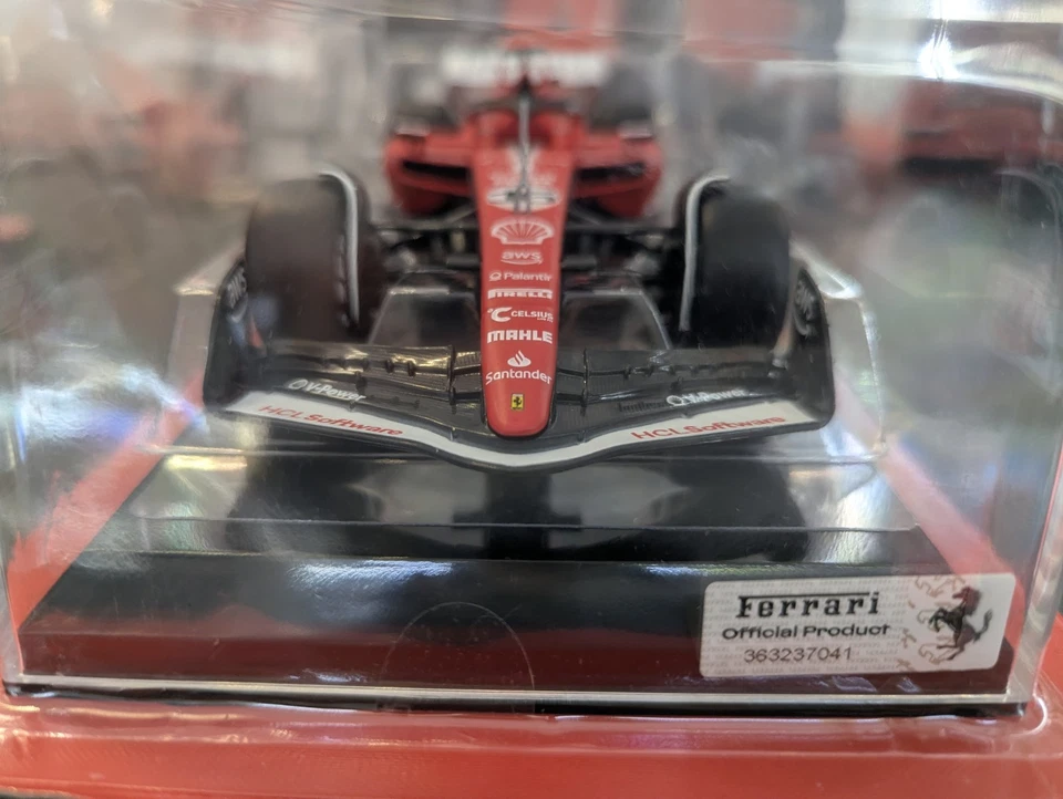 Ferrari SF-23 - Charles Leclerc - 2023 - Le grandi Ferrari F1 - 1:24 nr 72 - Immagine 4 di 4
