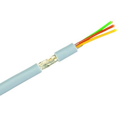 Conrad Elektronik Elektronikleitung Steuerleitung Kabel LIYCY 7x0,5 RG100 grau