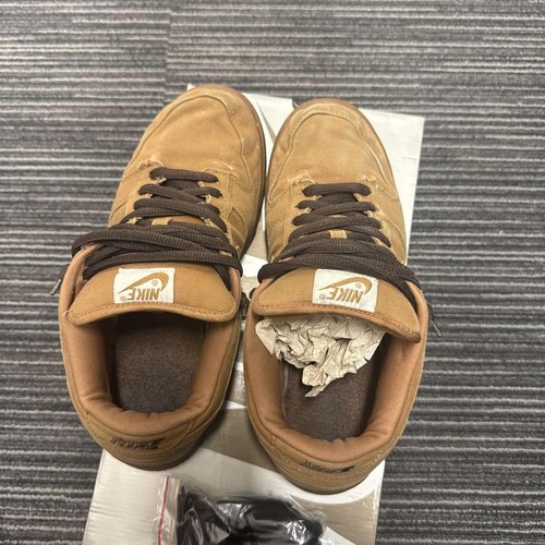 NIKE Men 10.5US Sb Dunk Low Carhartt Shale - Picture 3 of 6