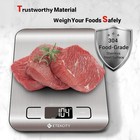 Etekcity Food Kitchen Scale, Digital Grams and Ounces for Weight Loss, Baking, C 705353152856