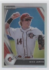 2021 Panini Prizm Draft Picks Silver Prizm Mike Jarvis #PDP163 2o7