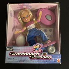 Vintage Skateboard Shannen Tyco RC Doll Mattel Y2K New In Box Unopened Sealed