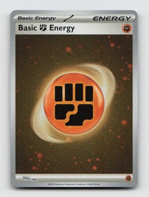 Grundlegende Kämpfenergie (Kosmos Holo) 006 SVE Scharlachrote & Violette Energien Pokemon NM
