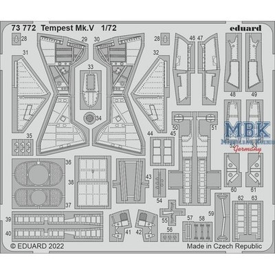 EDUARD ED73772 Hawker Tempest Mk.V 1/72