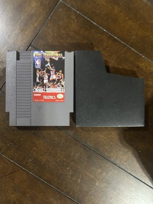 Tecmo NBA Basketball (Nintendo NES, 1992) NES Tested And Working Great!!!