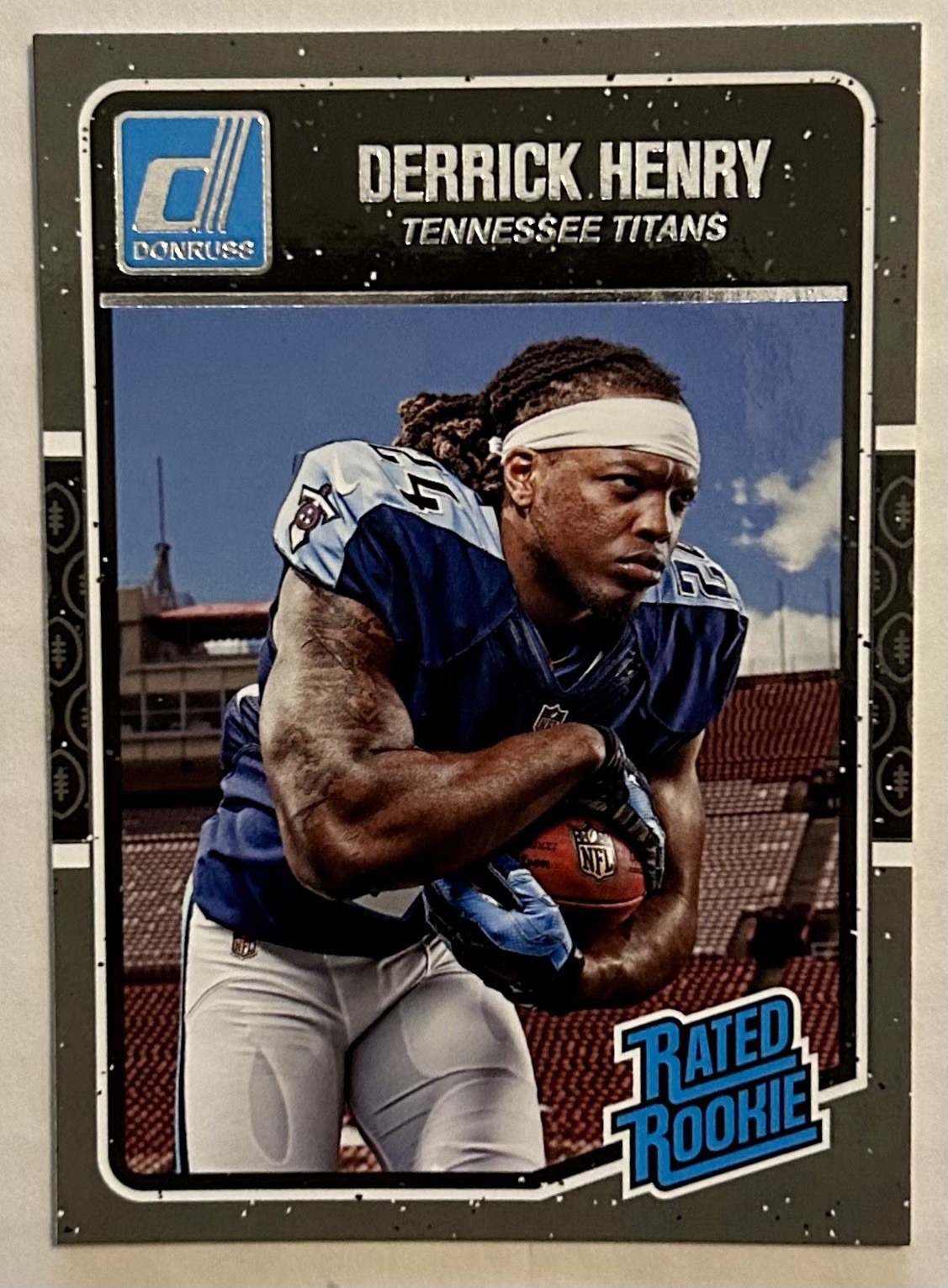 2016 Panini Donruss Derrick Henry Rated Rookie (RC) #365 Titans Ravens