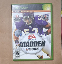 EA SPORTS Madden NFL 2005 Microsoft Xbox w/ Case Disc 2005 E NTSC-U/C