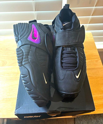 2022 Nike Air Adjust Force SP x AMBUSH  Black Psychic Purple  Men s size 11.5