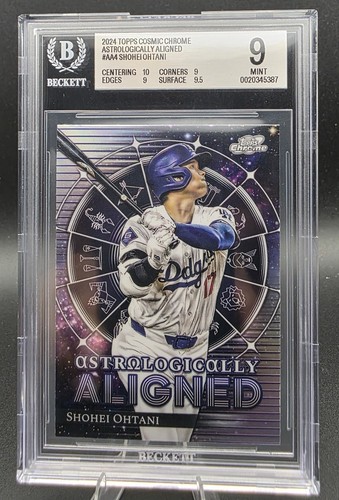 2024 Topps Cosmic Chrome Astrologically Aligned Shohei Ohtani AA-4 BGS 9 POP 3