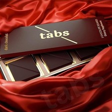 Pack de 1 coffret cadeau chocolat noir pour couple pour hommes et femmes