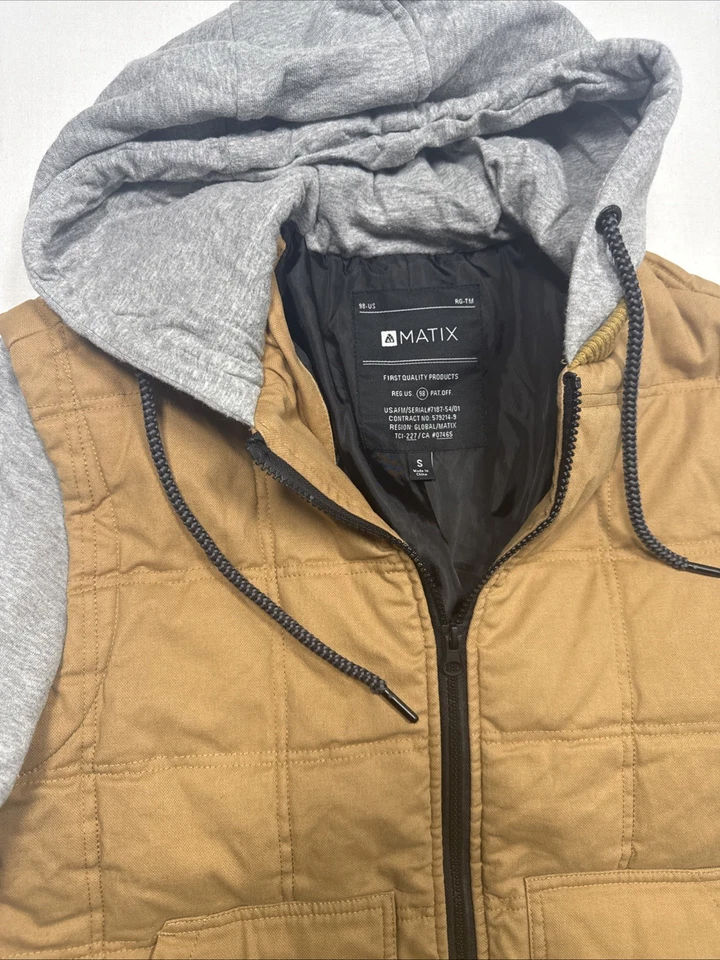 Matix Hooded Jacket Duck Shell Men's S Full Zip USAF 7187-54 - Image 3 of 4