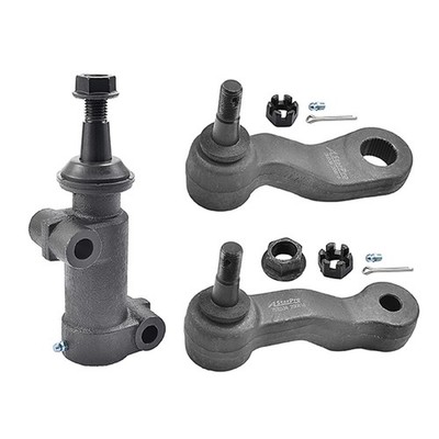 ASTARPRO Front Steering Kit Idler Arm, Pitman Arm 4 Grooves and Arm... 