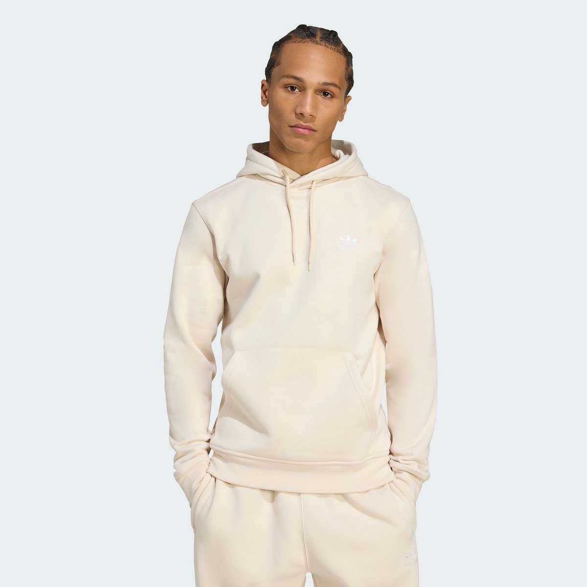 adidas men Trefoil Essentials Hoodie | eBay