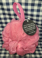 ALL NEW Pink Bath Sponge BODY LOOFAH Bath  Body Works SHIPS FREE 