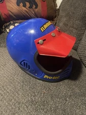 Vintage Pro Tec Eliminator II Full Face BMX Helmet Protec 2 USA Old School