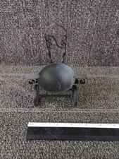 Vintage Decorative Cart Metal Ashtray