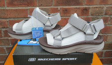 Skechers Sport Sandals D'Lux Walker Sandal Washable UK 6.5 Taupe New In Box