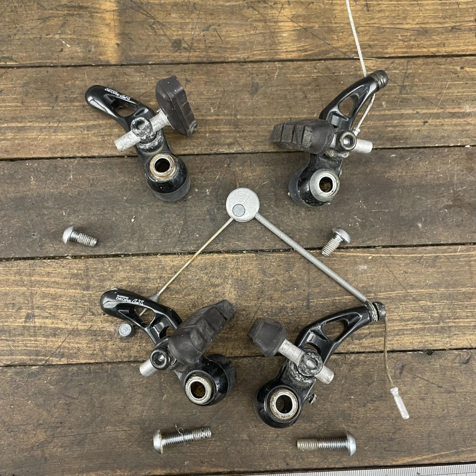 Vintage Shimano Deore LX BR-M560 Cantilever Brake Set Japan Complete MTB Parts - Image 2 of 4