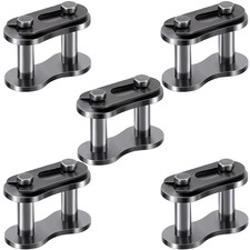 5pcs 40 Roller Chain Connecting Links, Master Connector Link, Heavy Duty Man...